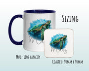 Personalised Sea Turtle Coffee Mug MGZ084