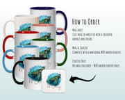 Personalised Sea Turtle Coffee Mug MGZ084
