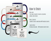 This Is What A Badass PCSO Looks Like 11oz Coffee Mug Tea Gift Idea For Police Community Support Officer Police Force MG0803