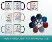 Badass Poet Mug, Funny Writer Gift, 11oz Ceramic Mug