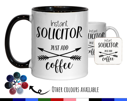Instant Solicitor Just Add Coffee Mug Gift 11oz Coffee Mug Gift Idea For Law Student Graduate Solicitor Lawyer For Him Her MG0365