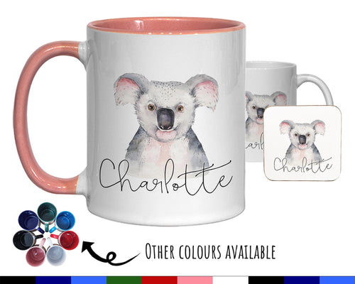 Personalised Koala Bear Coffee Mug MGZ029