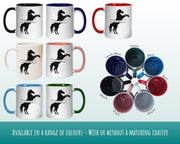 Personalised Horse Riding Gift Mug - Ceramic Coffee Tea Hot Chocolate Mug Gift for Horse Lovers - Secret Santa Gift for Horse Rider MG0854