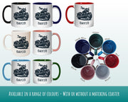 Personalised Motorbike Gift Mug - Ceramic Coffee Tea Hot Chocolate Mug Gift for Motorcycle Lovers - Secret Santa Gift for Bike Rider MG0862