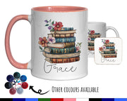 Gifts for Book Lovers Mug - Ceramic Coffee Tea Mug Gift for Fans of Books and Reading So Many Books Design Secret Santa Gift for Her MG0933
