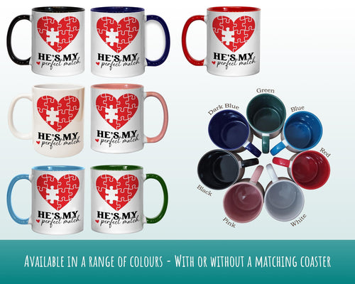Couples Mugs Valentines Day Gift for Boyfriend Husband - Mr and Mrs Mugs His and Hers Wedding Anniversary Coffee Mugs - 11oz Ceramic SV005