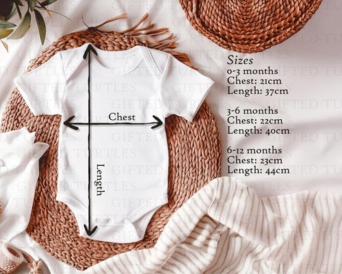 First Mothers Day Gift Present - Personalised Babygrow Tee Vest New Mum Fox Mummy and Baby Design - Matching Cushion Woodland Animals SMC004