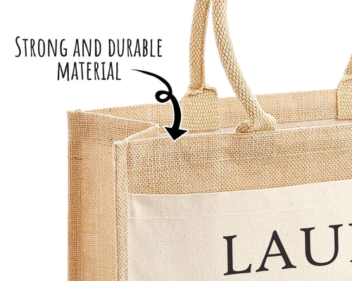 40th Birthday Gift For Women Personalised Jute Bag - Gift For Her Floral Tote Bag Gifts - Forty 40 Wonderful Since 1986 Shopping Bag BND40T