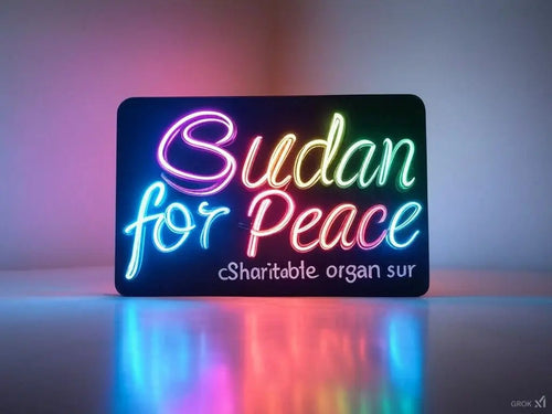 Sudan for Peace gift card - The First Home Network Giftshop