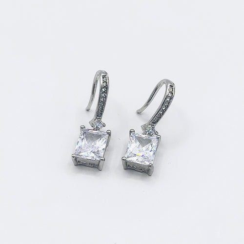 Ella Faceted Jewel Dangle Earrings