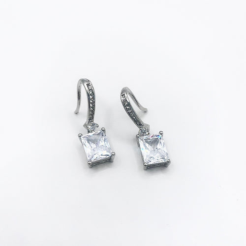 Ella Faceted Jewel Dangle Earrings