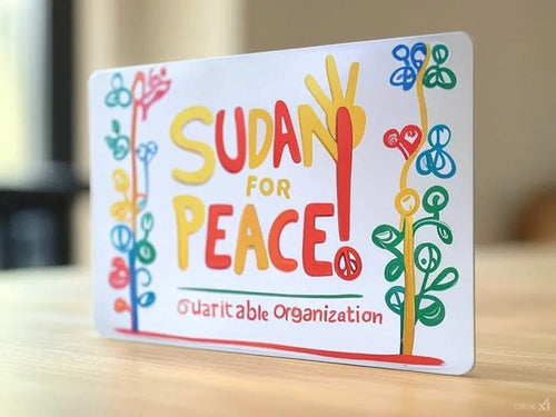Sudan for Peace gift card - The First Home Network Giftshop