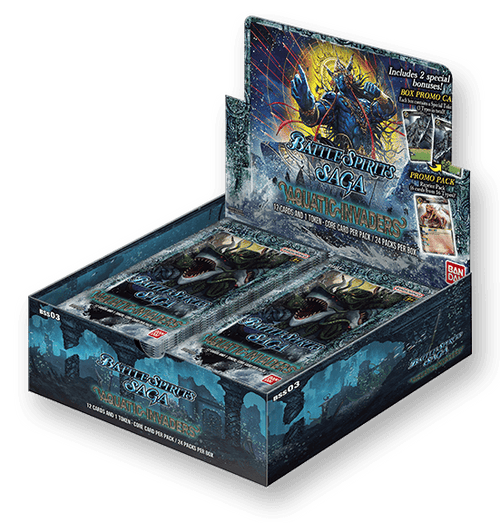 Battle Spirits Saga TCG: Aquatic Invaders - Booster Box (24 Sealed Packs)