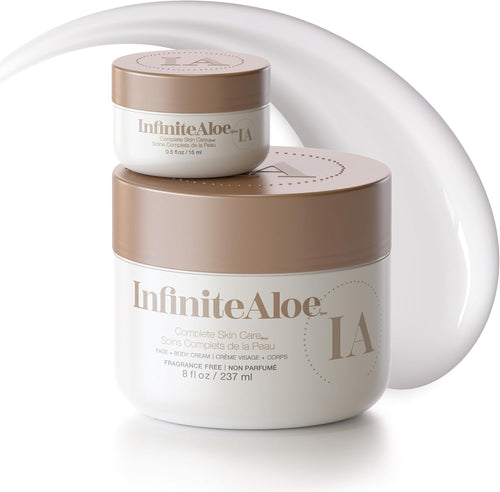 InfiniteAloe Infinite Glow Everyday Hero Complete Skin Care Cream Fragrance Free