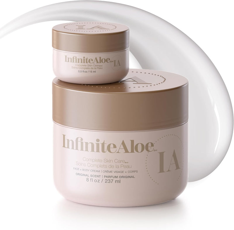 InfiniteAloe Infinite Glow Everyday Hero Complete Skin Care Cream Original Scent