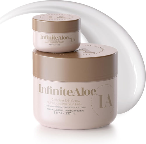 InfiniteAloe Infinite Glow Everyday Hero Complete Skin Care Cream Original Scent