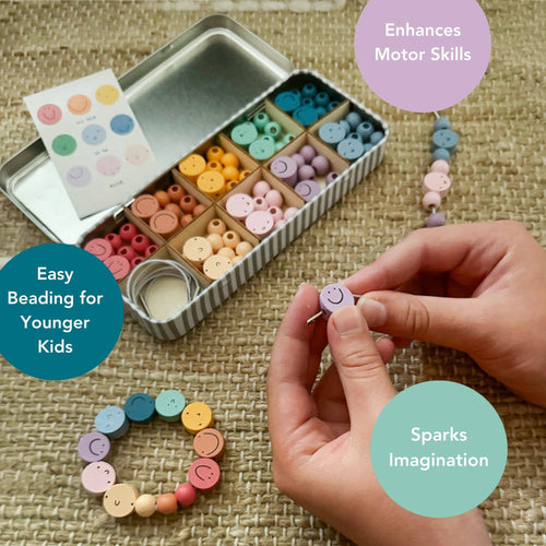 It’s Nice To Be Nice Bracelet Beading Gift Kit for Children