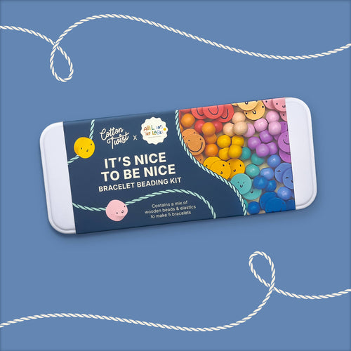 It’s Nice To Be Nice Bracelet Beading Gift Kit for Children