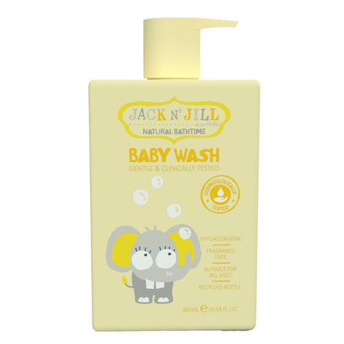 Jack N’ Jill Kids Baby Wash – Natural 300ml