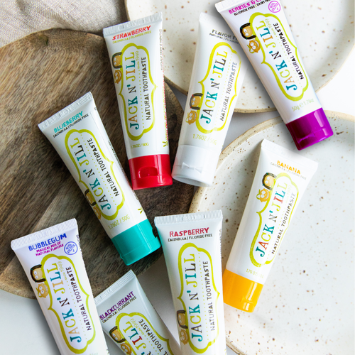 Jack N’ Jill Natural Berries & Cream Toothpaste for Babies & Kids - 50g