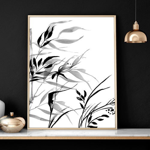Art decor for walls | set of 2 Japanese wall art prints for bedroom