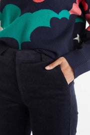 Louche Joele Cord Slim Leg Trouser