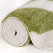 Joli Wave Green & White Rug