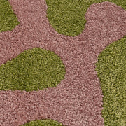 Joli Doodle Green & Pink Rug