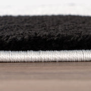 Joli Checkered Black & White Rug