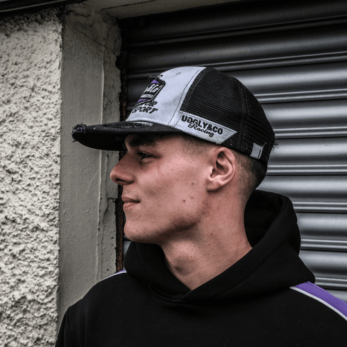 Purple Diamond Trucker Hat x JDM Racing