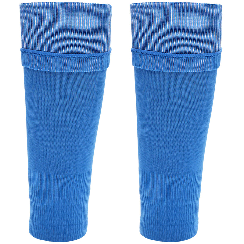 Sock Stack Blue Youth Size Kids Leg Sleeve Socks Fits Over Calf Shin Pads Compression