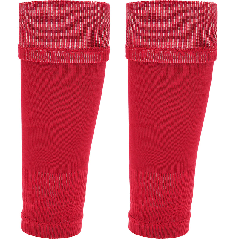 Sock Stack Kids Leg Sleeve Compression Sleeves Red Over Calf Shin Pad Compatible Breathable Fabric