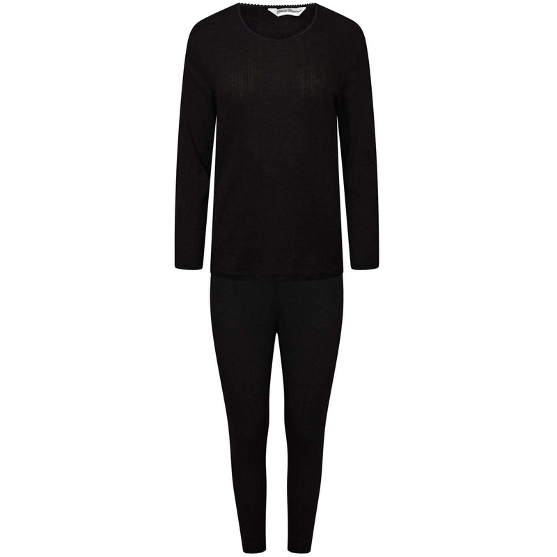 Daisy Dreamer Girls Thermal Underwear Set Long Sleeve Top And Long Jane Pants Cotton Rich