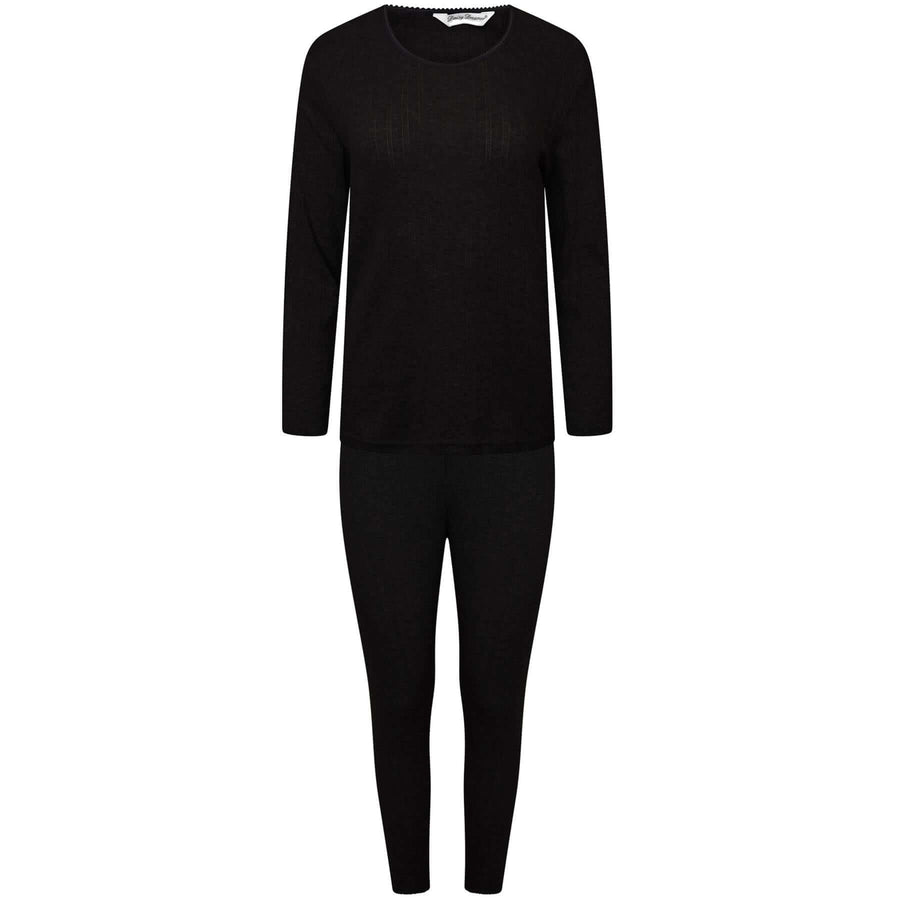 Daisy Dreamer Girls Thermal Underwear Set Long Sleeve Top And Long Jane Pants Cotton Rich