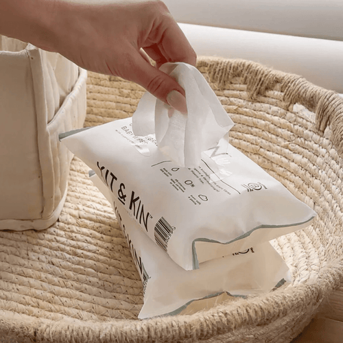 Kit & Kin Biodegradable Baby Wipes – Gentle, Sustainable & Hypoallergenic