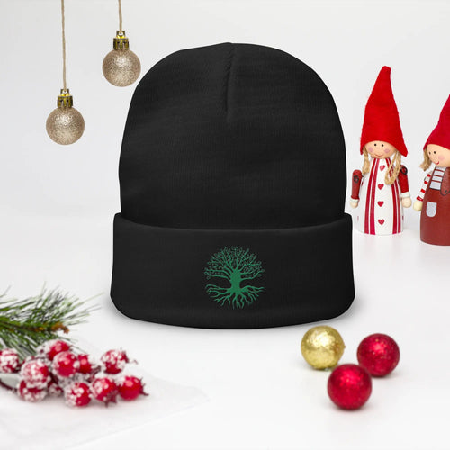 Roots Embroidered Beanie