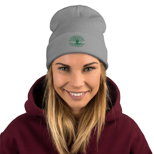 Roots Embroidered Beanie