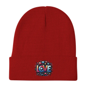 Culture Club Embroidered Beanie (Project Love)