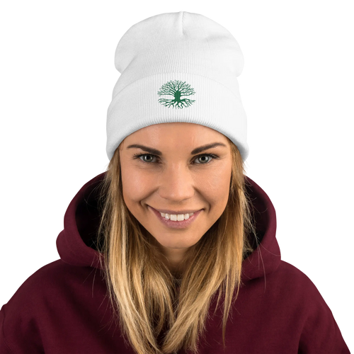 Roots Embroidered Beanie