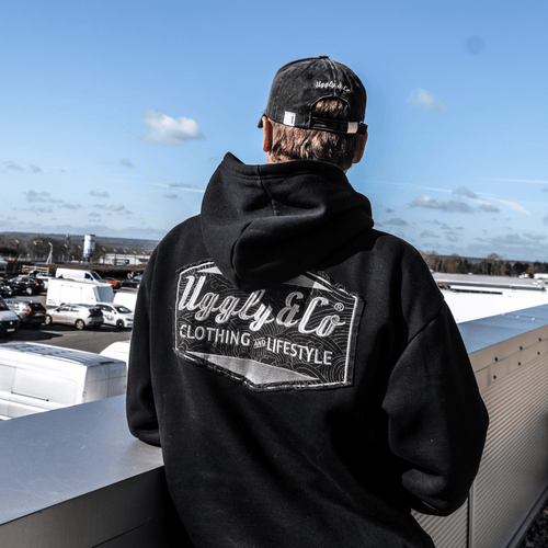 Black Surf Diamond Hoodie
