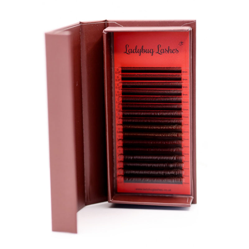 Brown YY Lashes 16 Row Mixed Tray