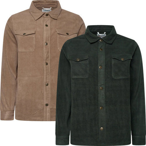 Laguna Brushed Button Up Overshirt