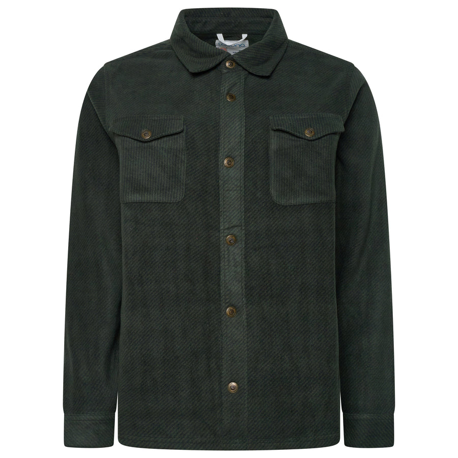 Laguna Brushed Button Up Overshirt
