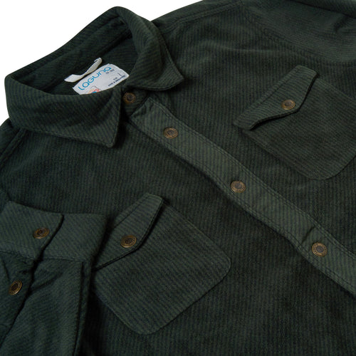 Laguna Brushed Button Up Overshirt
