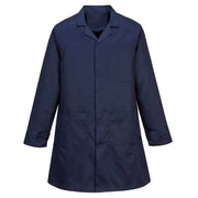 Portwest AS10 Anti-Static ESD Coat Navy XL