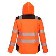 PORTWEST PW382 PW3 HI-VIS WOMEN'S WINTER JACKET ORANGE/BLACK SMALL