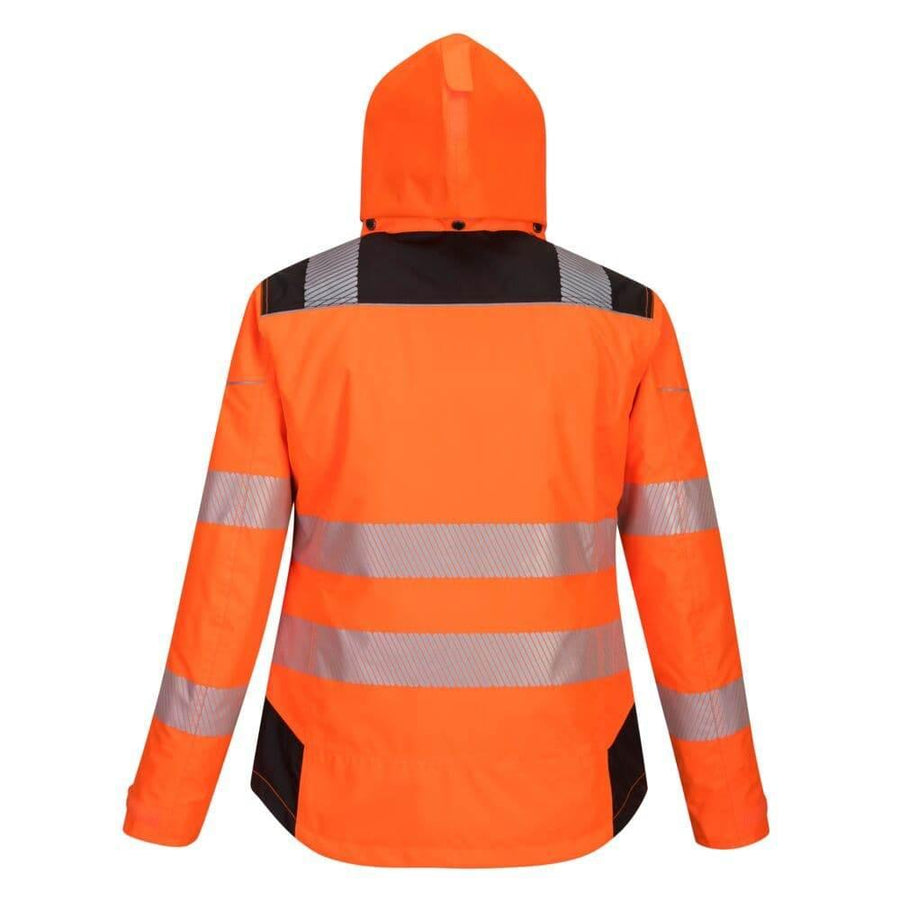 PORTWEST PW382 PW3 HI-VIS WOMEN'S WINTER JACKET ORANGE/BLACK SMALL