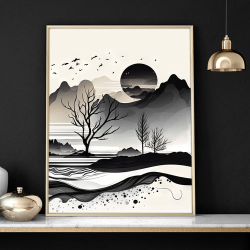 3 Large Pictures on Wall – Set of 3 Living Room Prints