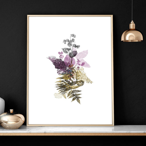 Set of 3 Wall Art – Large Floral Prints for Living Room