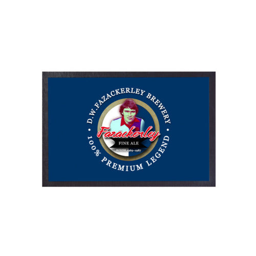 Blackburn Faz  - Football Legends - Door Mat -60cm X 40cm